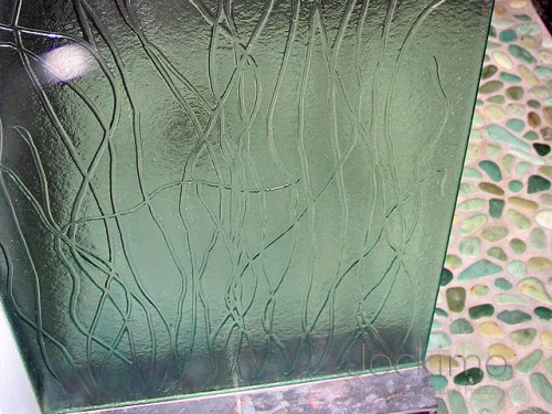 Cast Glass Shower