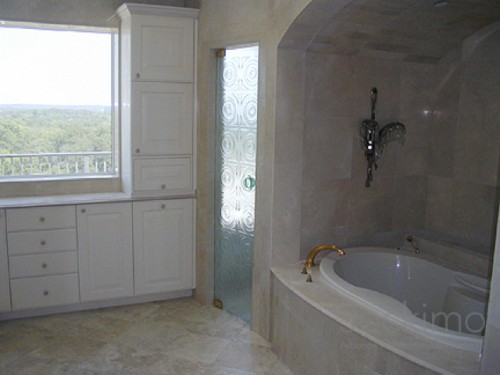 Cast Glass Shower