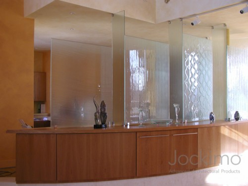 Cast Glass Wall
